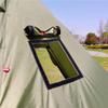 4 Person Tipi Tent with Tent Mat Height 7.2 FT Outdoor Hiking Tent (Army Green with Skirt) view 4