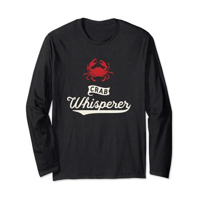 Funny Crab tee, Crab-a-licious , men and women Long Sleeve T-Shirt