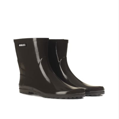 Aigle Women's Eliosa Bottil Rain Boot, Cocoa Brown, 7 US
