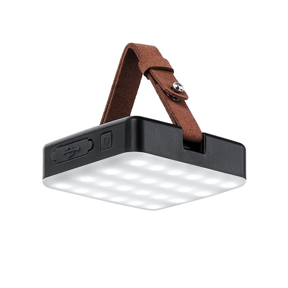 YYDS Camping Lights Outdoor Camp Light Compact and Simple Emergency Light Powerful Structure Tent Light Fill Light 1300 Lumens Camping Lantern (Color : Black)