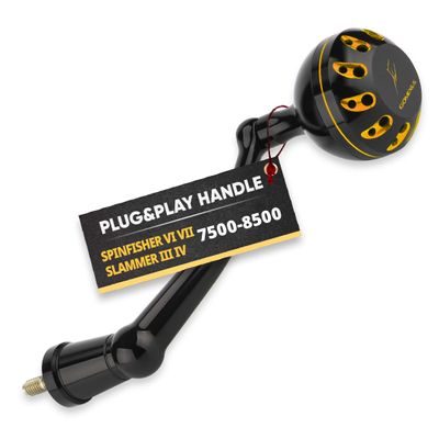 GOMEXUS Power Handle for Penn Spinfisher VI VII Slammer III IV 7500-8500,Spinning Reel Handle