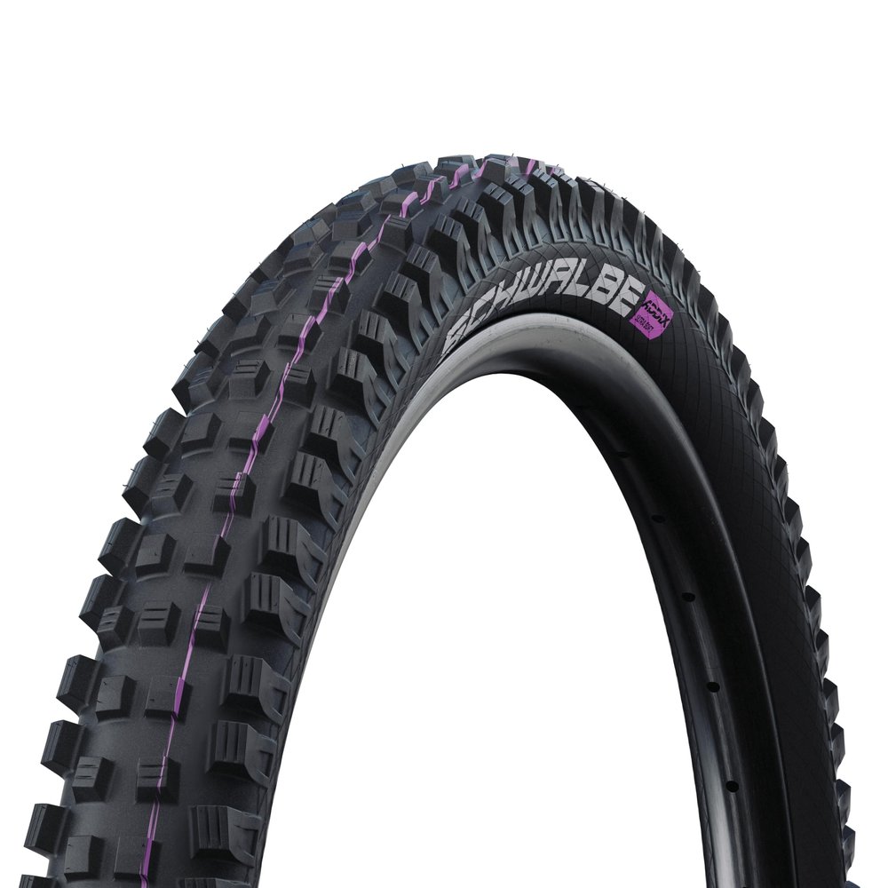 Schwalbe Unisex's Magic Mary Evolution Super Ground TLE Addix Soft Folding Tyre, Black, 62-584 (27.5x2.40)