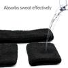 10 Pair Sweat Bands for Wrists,Tennis Wristband Absorbing Cotton Terry Cloths Arm Sweat Bands for Women Men Wrist Band for Football Basketball, Running view 4