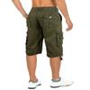 Capri Shorts Men's Capris Long Inseam Cotton Outdoor Military Cargo Tactical Short s Summer Bottoms view 2