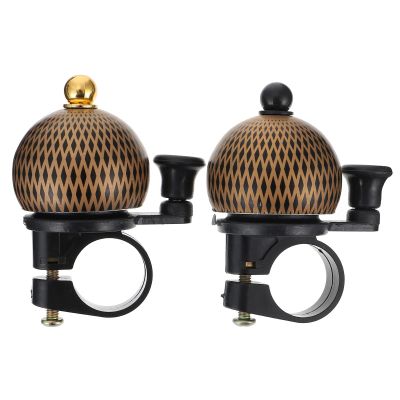 2pcs Mountain Bike Bells Loud Aluminum Cycling Accessory for Safety Easy Installation for Boys and Girls Adults Crisp Sound for Road Folding Stylish Compact Design Random Color