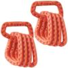 16 Pack Tactical Carabiners Keychain D Rings Spring Snap Gear Clip Utility Hooks Backpack Hanging Buckle Travelling for Camping view 2