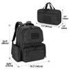 DSLEAF Tactical Pistol Backpack with Pistol Magazine Storage Bag for 6 Handguns and 23 Magazines view 2