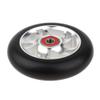 LINFFSTR 2pcs 100mm Kick Scooter Wheels Set Scooter Replacement Wheels Push/Kick/Stunt Scooter Wheels with Bearings Aluminum Alloy Core Fits Most Setups (Color : White) view 4