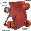 Crazy Creek HEX 2.0 LongBack Chair for Backpacking, Camping and Stadium Use, Extra Width & Back Height for Comfort, 250 LBS Weight Capacity, Adjustable Straps w/Rock Lockster (R) Buckles view 4