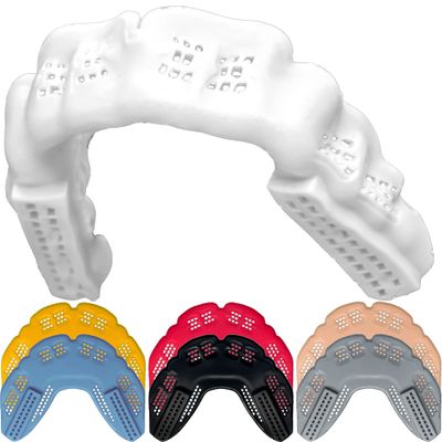 Bulletproof: Worlds Thinnest Most Breathable Mouthguard is 3X Stronger! BJJ Lacrosse Football Basketball MMA Wrestling Hockey Rugby Boxing Men Sports Mouth Guard Grinding Teeth Adult Youth Braces