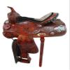 Western Trail Saddle 15 16 17 18 Pleasure Horse Floral Tooled Leather TACK Set (16 Inch) view 4