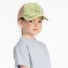 C.C Kids Criss-Cross Elastic Band Stone Washed Denim Baseball Pony Cap for Kids (KIDS-BT-1009) (A Crossed Elastic Band-Stone Washed Lime) view 2