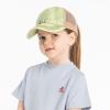 C.C Kids Criss-Cross Elastic Band Stone Washed Denim Baseball Pony Cap for Kids (KIDS-BT-1009) (A Crossed Elastic Band-Stone Washed Lime) view 3