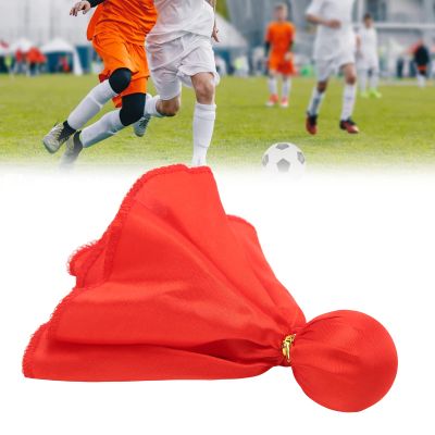 Football Referee Tossing Flag, Red Color Environmentally Friendly EVA Material Football Penalty Flag for Sports Party