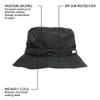 BUILTCOOL Adult Cooling Bucket Hat - Boonie Hat for Fishing, Camping, and Kayaking, Small/Medium, Black view 3