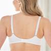 Bestform Women's 5006715 Satin Trim Wireless Cotton Bra with Unlined Cups view 2