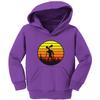 Haase Unlimited Siren Head - Horror Movie Short Toddler/Youth Fleece Hoodie (Purple, 5T/6T (Toddler)) view 2