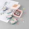 Framendino, 5 Pack Mini Trinket Coin Box Small Floral Containers with Lid for Jewelry Storage Case Tinplate (Random Color) view 4