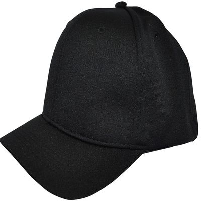 Smitty Official's Apparel Smitty 4 Stitch Flex Fit Umpire Hat (Large 7 5/8-8, Black)
