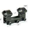 GOTICAL Extra Long 24 Slots 10.5"/ 260mm Dovetail Rail to 21mm Picatinny Weaver Rail Mount Dovetail to Picatinny Weaver Rail Adapter for Scope Mount Base Hunting  Black view 2