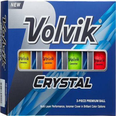 Volvik Crystal Golf Balls (One Dozen) (Assorted)
