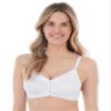 Bestform Women's 5006770 Comfortable Unlined Wireless Cotton Bra with Front Closure view 1