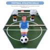 LIOOBO Resin Football Man Doll Foosball Replacement Part 16Pcs Resin Lovely Soccer Wear-Resistant Foosball Guys Foosball Table Soccer Men Football Table Player view 4
