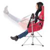 Member's Mark Swing Chair Lounger (Jester Red), 37.8 In x 27.2 In x 44.1 In view 3