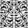 Black Sheep A & G British Armed Forces DPM (Pistol) Camouflage Stencil for Cerakote Gunkote Duracoat Avery Paint mask Sticky Back high Heat Yellow Vinyl view 2