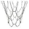 Sanung Stainless Steel Basketball Net, All Weather Rust-Proof 304 Stainless Steel Chain Braided Basketball Net for Indoor Outdoor Use, Easy to Install view 1