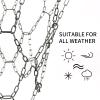 Sanung Stainless Steel Basketball Net, All Weather Rust-Proof 304 Stainless Steel Chain Braided Basketball Net for Indoor Outdoor Use, Easy to Install view 3