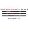 AGXGOLF Men's Right Hand Senior Flex Regular 45.5" Length 460cc Draw Bias 10.5 Degree Oversize Driver: Magnum 75g Graphite Shaft; USA Built view 4