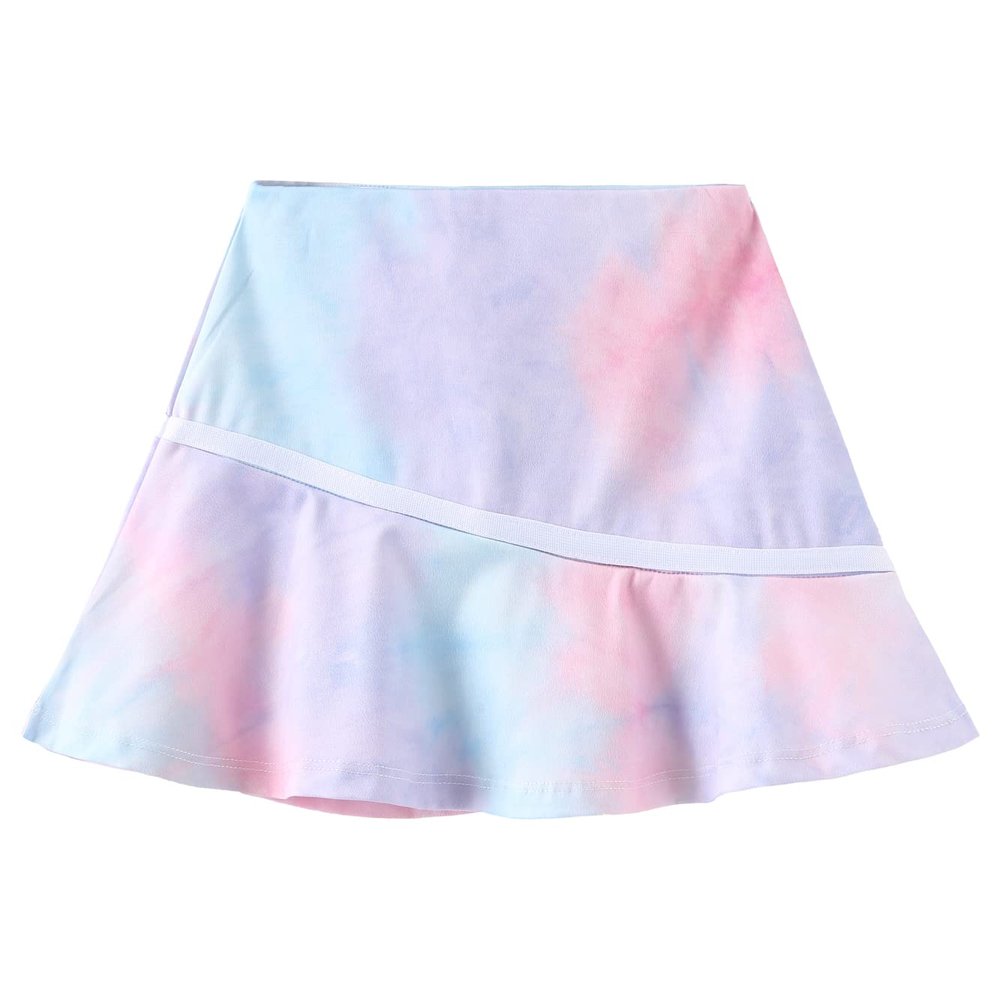 GRANDWISH Girls Sport Skort, Girls Athletic Performance Skort for Golf, Tennis, Running, Blue 8