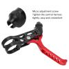 Mountain Bike Brake Levers, Aluminum Alloy Lightweight Durable, Bike Brake Handles 1 Pair for Mountain Bikers Trail Riders Commuters(red) view 3