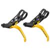 Brake Levers, Lightweight Aluminum Alloy Durable Design, Mountain Bike Brake Handles for Trail Riding, Off-Road Cycling, Daily Commuting(Gold) view 1
