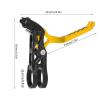 Brake Levers, Lightweight Aluminum Alloy Durable Design, Mountain Bike Brake Handles for Trail Riding, Off-Road Cycling, Daily Commuting(Gold) view 2