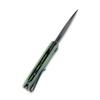 KUBEY Hyde KU2104C Pocket Knife for EDC, Small Folding Knife with 2.95-Inch 14C28N Sandvik Blade G10 Handle, Reversible Deep Pocket Clip Work for Men view 4