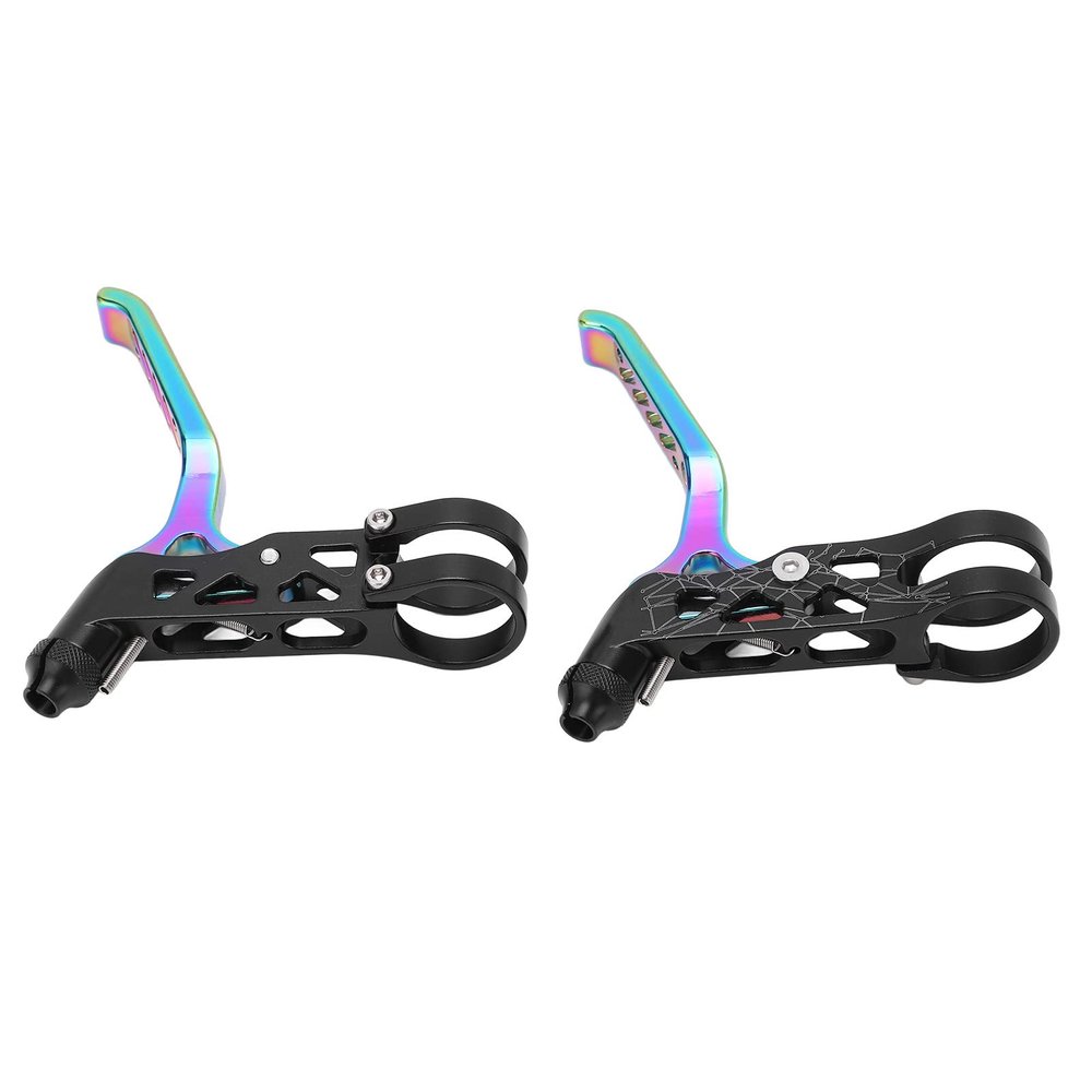 Dilwe Break Lever, 1Pair Brake Levers Aluminum Alloy Brake Handle for 3sixty Mountain Bike(Seven Colors)