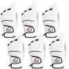 FINGER TEN Golf Gloves Men Left Right Hand Handed Golfer Value Pack (6 Pack, Small, Left) view 1