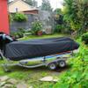 14FT 210D Heavy Duty Trailerable Jon Boat Cover Replacement for Jon Boats Beam Width up to 70in view 4