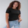 Short Sleeve Workout Tops for Women Ruched Drawstring Yoga Top Fitted Athletic Shirt(Black-047,XS) view 3
