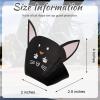 Zhanmai 2 Pieces Toe Cap Guards Protectors with Ears Artificial Leather Roller Skate Protectors for Quad Roller Skate(Cat) view 2