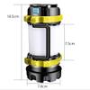 YYDS Camping Lights Multifunctional Camping Light Can Be Hung Tent Light Portable Lantern Can Be USB Rechargeable Emergency Light Camping Lantern (Color : Orange) view 2