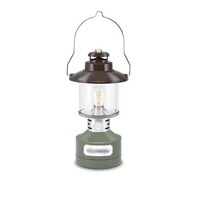 YYDS Camping Lights Retro Camping Lamp Main Body Detachable Portable Hanging Tent Lamp Charging Atmosphere Lighting Lamp Camping Lantern (Color : Green)