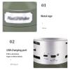 YYDS Camping Lights Retro Camping Lamp Main Body Detachable Portable Hanging Tent Lamp Charging Atmosphere Lighting Lamp Camping Lantern (Color : Green) view 3