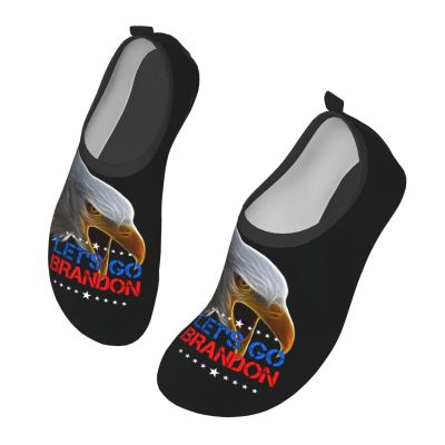 Adult Quick-Drying Non-Slip Water Shoes Lets Go Brandon Beach Swimming Pool Shoes Quick-Drying