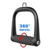 BeneLabel D Handle Cable Attachment, Cable Attachments for Gym, Non-Slip and Comfortable Grip, Solid Aluminum Alloy Handle, Suitable for Home and Gym view 2