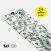 SLEEFS Money Benjamins Knee Pad - Compression Sleeve - Protection for Running, Volleyball, Basketball, All Sports - UPF 50+ view 3