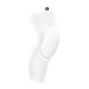 SLEEFS Basic White Knee Pad - Compression Sleeve - Protection for Running, Volleyball, Basketball, All Sports - UPF 50+ view 1