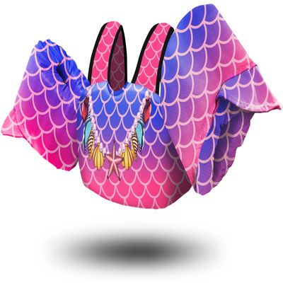 Chriffer Kids Swim Vest Life Jacket for 30-55 Pounds Boys and Girls, Toddler Floaties with Shoulder Harness Arm Wings for 2,3,4,5,6,7 Years Old Baby